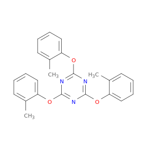 1,3,5-Triazine, 2,4,6-tris(2-methylphenoxy)-