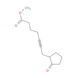 5-Heptynoic acid, 7-(2-oxocyclopentyl)-, methyl ester