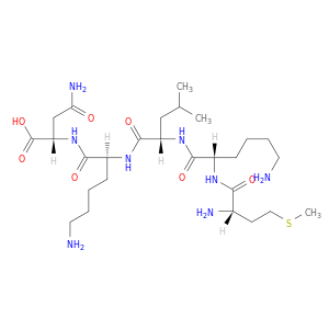 L-Asparagine, L-methionyl-L-lysyl-L-leucyl-L-lysyl-