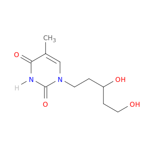 2,4(1H,3H)-Pyrimidinedione,1-(3,5-dihydroxypentyl)-5-methyl-