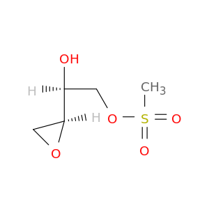 1,2-Ethanediol,1-oxiranyl-, 2-methanesulfonate, [S-(R*,R*)]- (9CI)