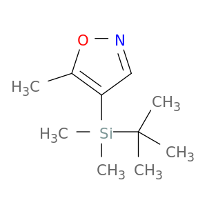 Isoxazole, 4-[(1,1-dimethylethyl)dimethylsilyl]-5-methyl-