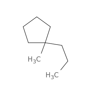 Cyclopentane, 1-methyl-1-propyl-