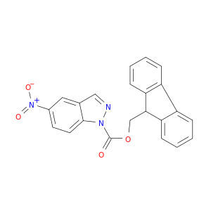 1H-Indazole-1-carboxylic acid, 5-nitro-, 9H-fluoren-9-ylmethyl ester