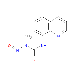 1-methyl-1-nitroso-3-quinolin-8-ylurea