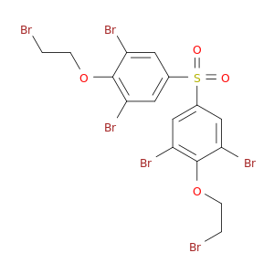 Benzene, 1,1'-sulfonylbis[3,5-dibromo-4-(2-bromoethoxy)-