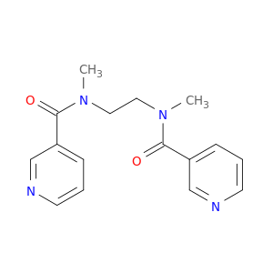 3-Pyridinecarboxamide, N,N'-1,2-ethanediylbis[N-methyl-