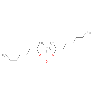 Phosphonic acid,methyl-,bis(1-methylheptyl) ester