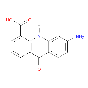 4-Acridinecarboxylic acid, 6-amino-9,10-dihydro-9-oxo-