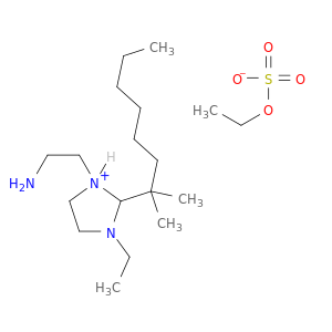 1-(2-Aminoethyl)-2-(dimethylheptyl)-3-ethyl-4,5-dihydro-1H-imidazolium ethyl sulphate