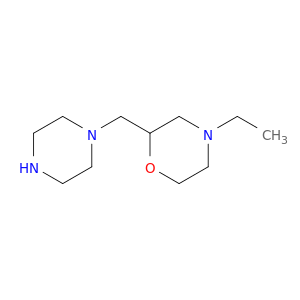 4-ethyl-2-(piperazin-1-ylmethyl)morpholine