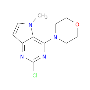 4-(2-Chloro-5-methyl-5H-pyrrolo[3,2-d]pyrimidin-4-yl)morpholine