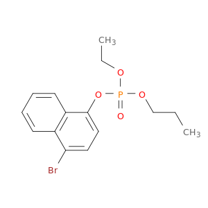 Phosphoric acid, 4-bromo-1-naphthalenyl ethyl propyl ester