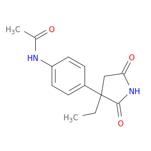 Acetamide, N-[4-(3-ethyl-2,5-dioxo-3-pyrrolidinyl)phenyl]-