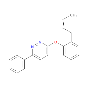 Pyridazine, 3-[2-(2-butenyl)phenoxy]-6-phenyl-