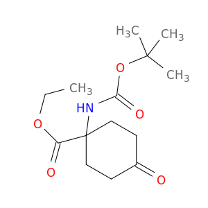 1-(BOC-氨基)-4-氧代环己基甲酸乙酯