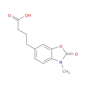 6-Benzoxazolebutanoic acid, 2,3-dihydro-3-methyl-2-oxo-