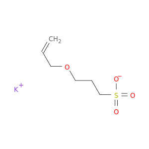 1-丙二磺酸,3-(2-丙烯-1-基氧基)-,钾盐(1：1)
