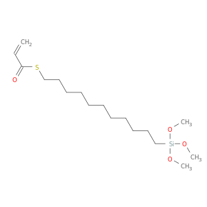 2-Propenethioic acid, S-[11-(trimethoxysilyl)undecyl] ester