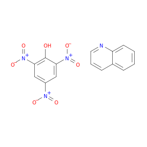 Quinoline, compd. with 2,4,6-trinitrophenol (1:1)