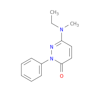 6-[ethyl(methyl)amino]-2-phenylpyridazin-3(2h)-one