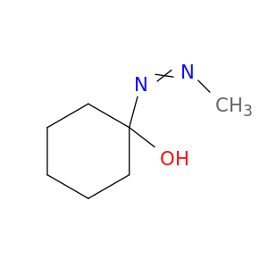 Cyclohexanol, 1-(methylazo)-