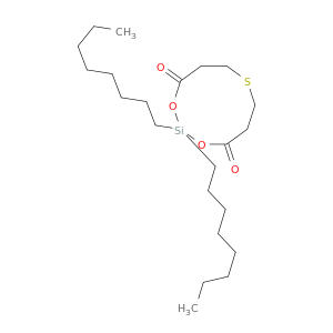 1,3-Dioxa-7-thia-2-silacyclodecane-4,10-dione,2,2-dioctyl-