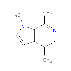 1H-Pyrrolo[2,3-c]pyridine, 4,5-dihydro-1,4,7-trimethyl-