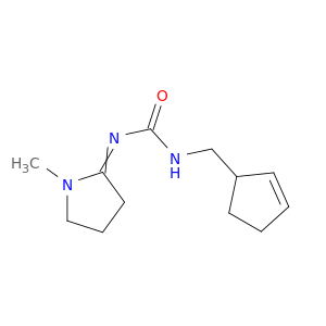 Urea, (2-cyclopenten-1-ylmethyl)(1-methyl-2-pyrrolidinylidene)-