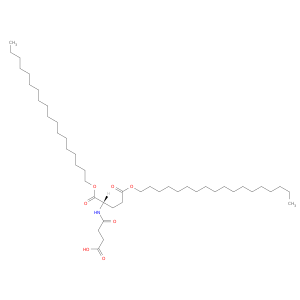 L-Glutamic acid, N-(3-carboxy-1-oxopropyl)-, 1,5-dioctadecyl ester