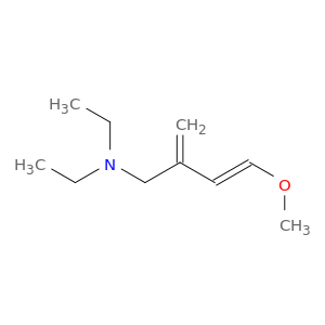 3-Buten-1-amine, N,N-diethyl-4-methoxy-2-methylene-, (E)-