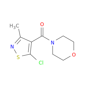 Methanone,(5-chloro-3-methyl-4-isothiazolyl)-4-morpholinyl-