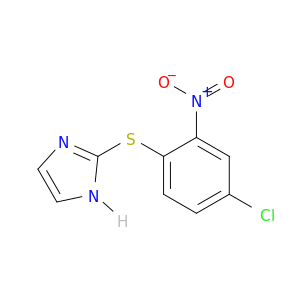 1H-Imidazole, 2-[(4-chloro-2-nitrophenyl)thio]-