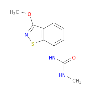 Urea,N-(3-methoxy-1,2-benzisothiazol-7-yl)-N'-methyl-