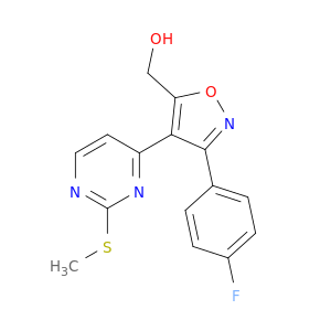 5-Isoxazolemethanol, 3-(4-fluorophenyl)-4-[2-(methylthio)-4-pyrimidinyl]-