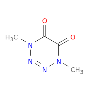 1,2,3,4-Tetrazine-5,6-dione, 1,4-dihydro-1,4-dimethyl-