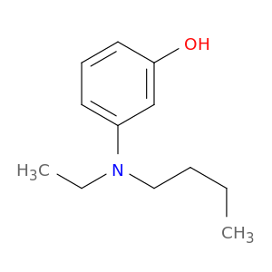 Phenol, 3-(butylethylamino)-