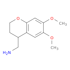 2H-1-Benzopyran-4-methanamine,3,4-dihydro-6,7-dimethoxy-