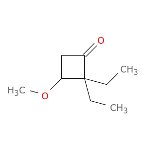 环丁酮,2,2-二乙基-3-甲氧基-