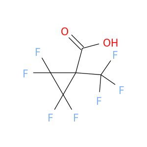 Cyclopropanecarboxylic acid, 2,2,3,3-tetrafluoro-1-(trifluoromethyl)-