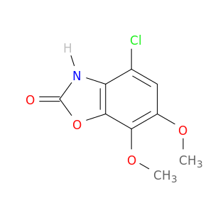 2(3H)-Benzoxazolone, 4-chloro-6,7-dimethoxy-