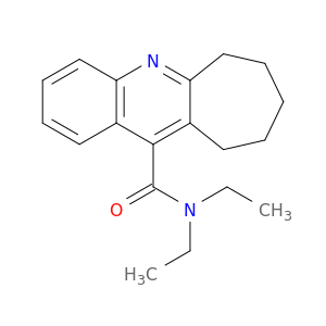 N,N-二乙基-7,8,9,10-四氢-6H-Cyclohepta[B]喹啉-11-甲酰胺
