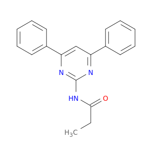 Propanamide, N-(4,6-diphenyl-2-pyrimidinyl)-