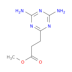 methyl 3-(4,6-diamino-1,3,5-triazin-2-yl)propanoate