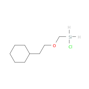 Silane, chlorocyclohexylethoxymethyl-