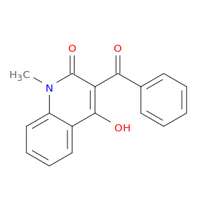 2(1H)-Quinolinone, 3-benzoyl-4-hydroxy-1-methyl-
