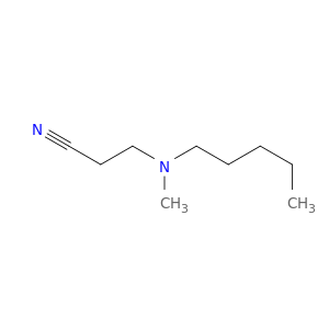 3-[Methyl(pentyl)amino]propanenitrile