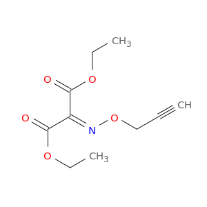 Propanedioic acid, [(2-propynyloxy)imino]-, diethyl ester