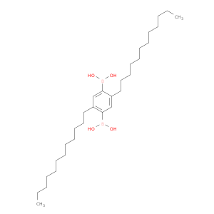 Boronic acid, (2,5-didodecyl-1,4-phenylene)bis-