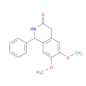 3(2H)-Isoquinolinone, 1,4-dihydro-6,7-dimethoxy-1-phenyl-